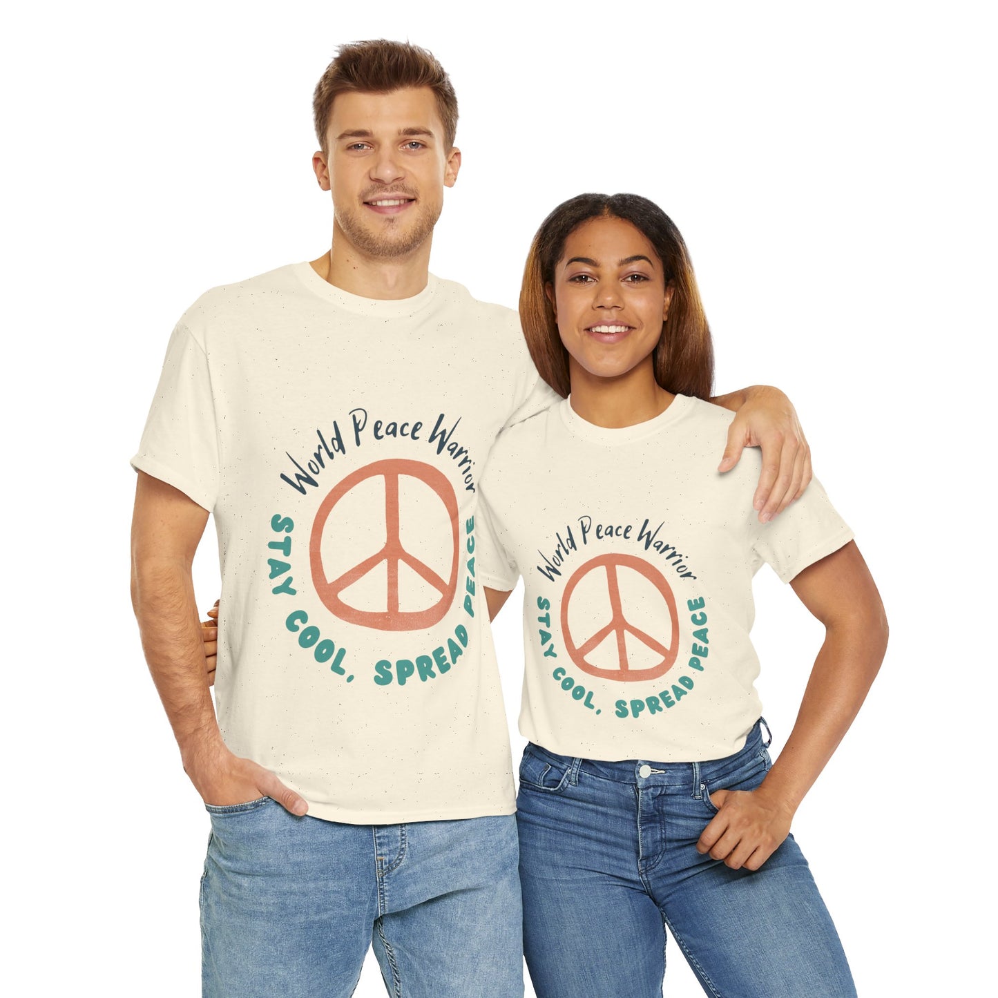 World Peace, Unisex Heavy Cotton Tee