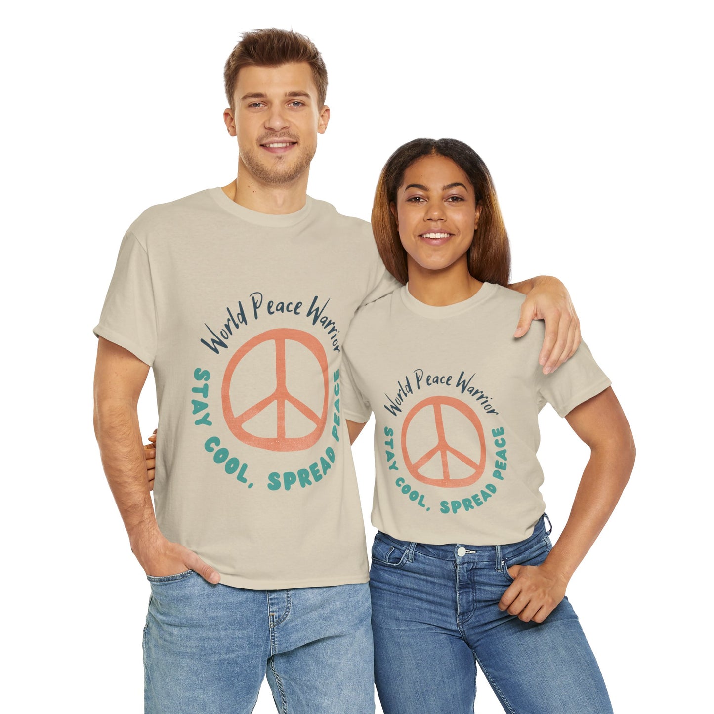 World Peace, Unisex Heavy Cotton Tee