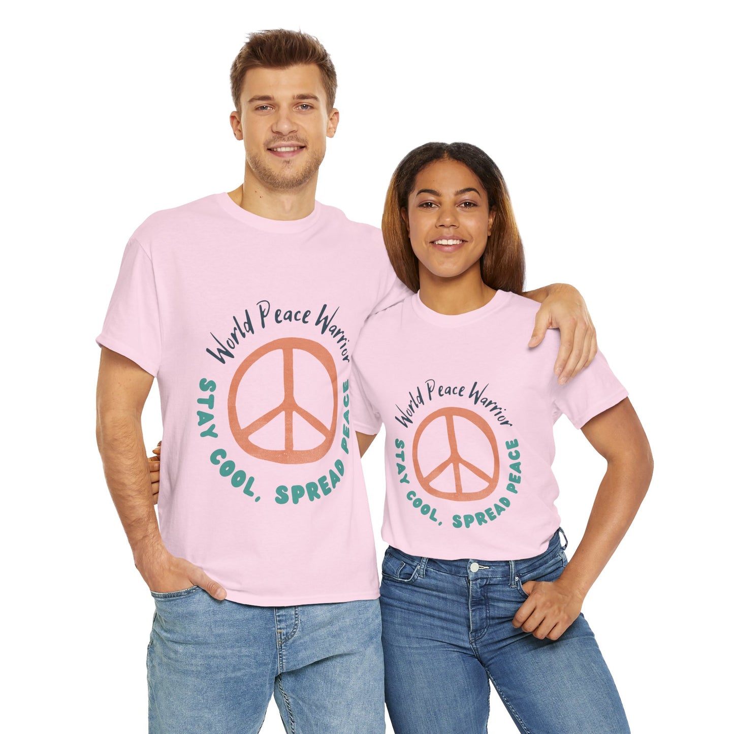 World Peace, Unisex Heavy Cotton Tee