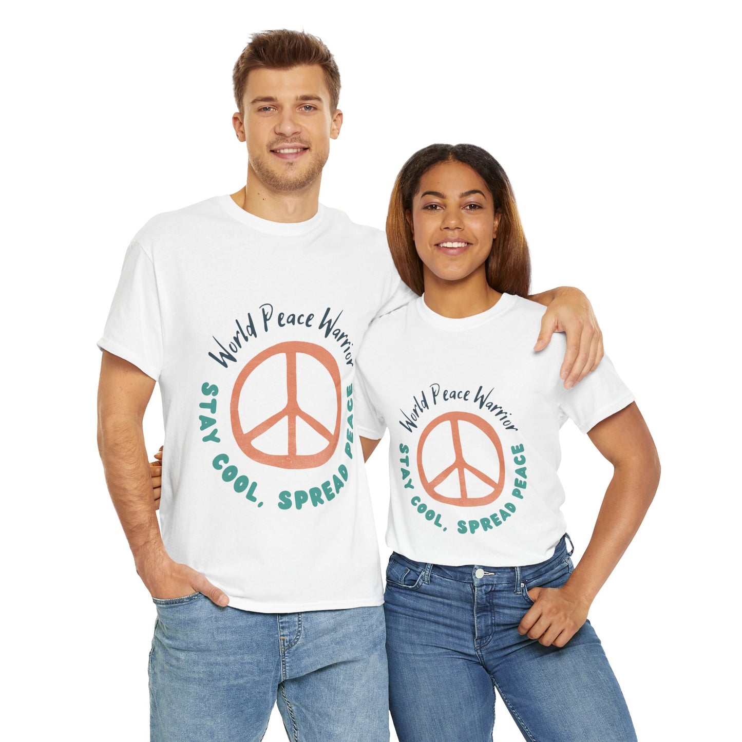 World Peace, Unisex Heavy Cotton Tee