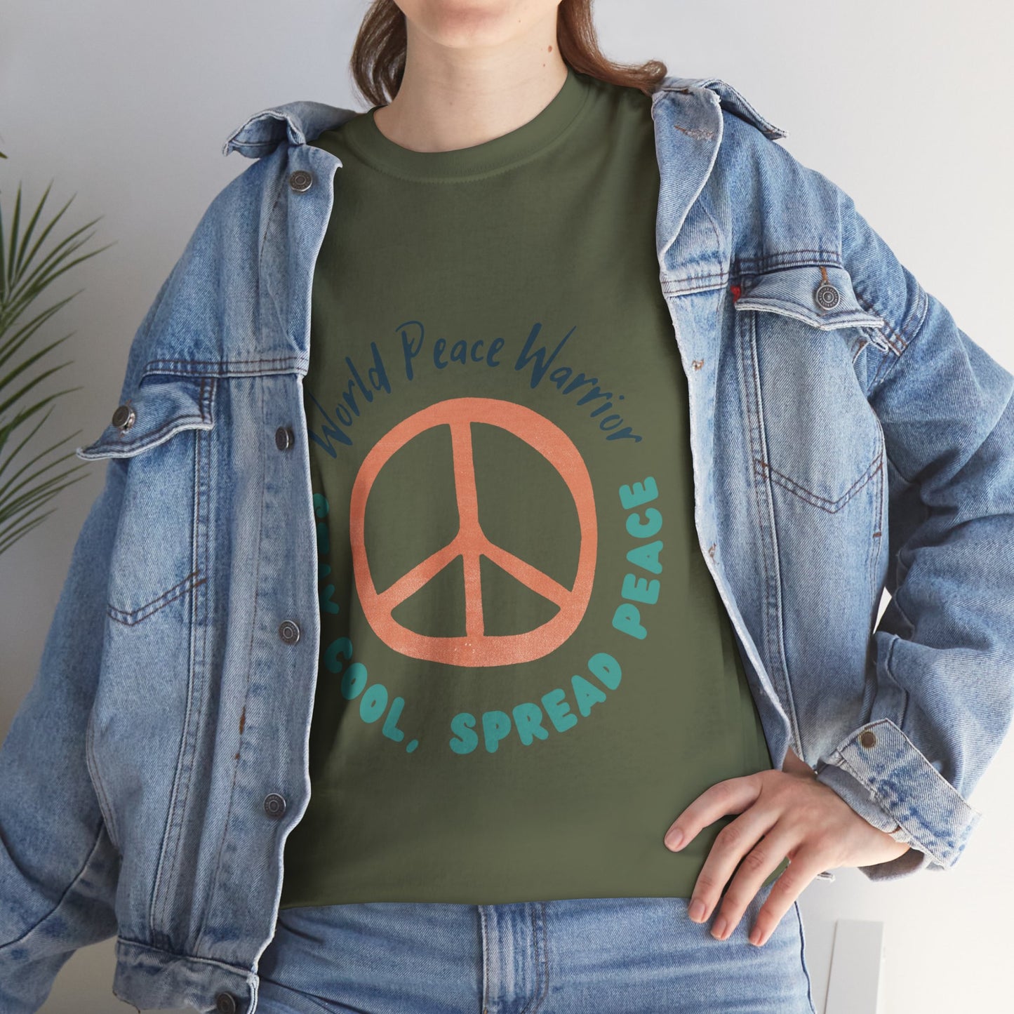 World Peace, Unisex Heavy Cotton Tee