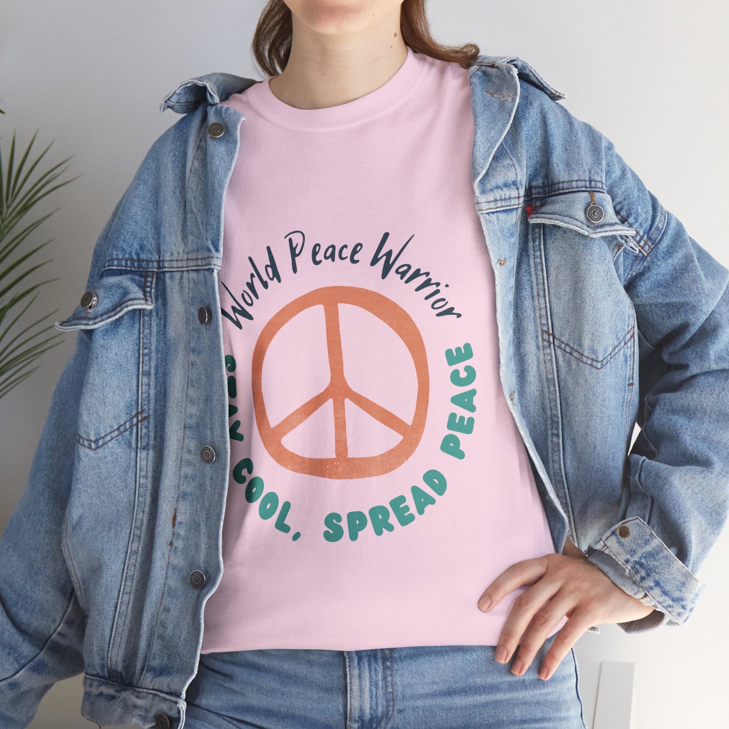 World Peace, Unisex Heavy Cotton Tee