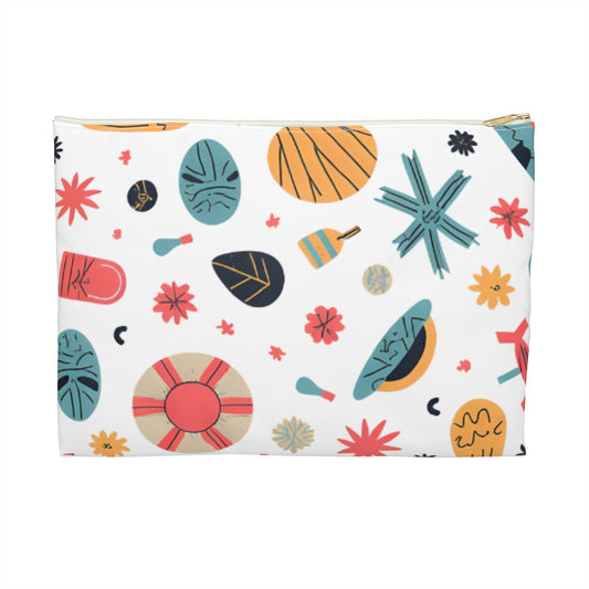 Floral Accessory Pouch