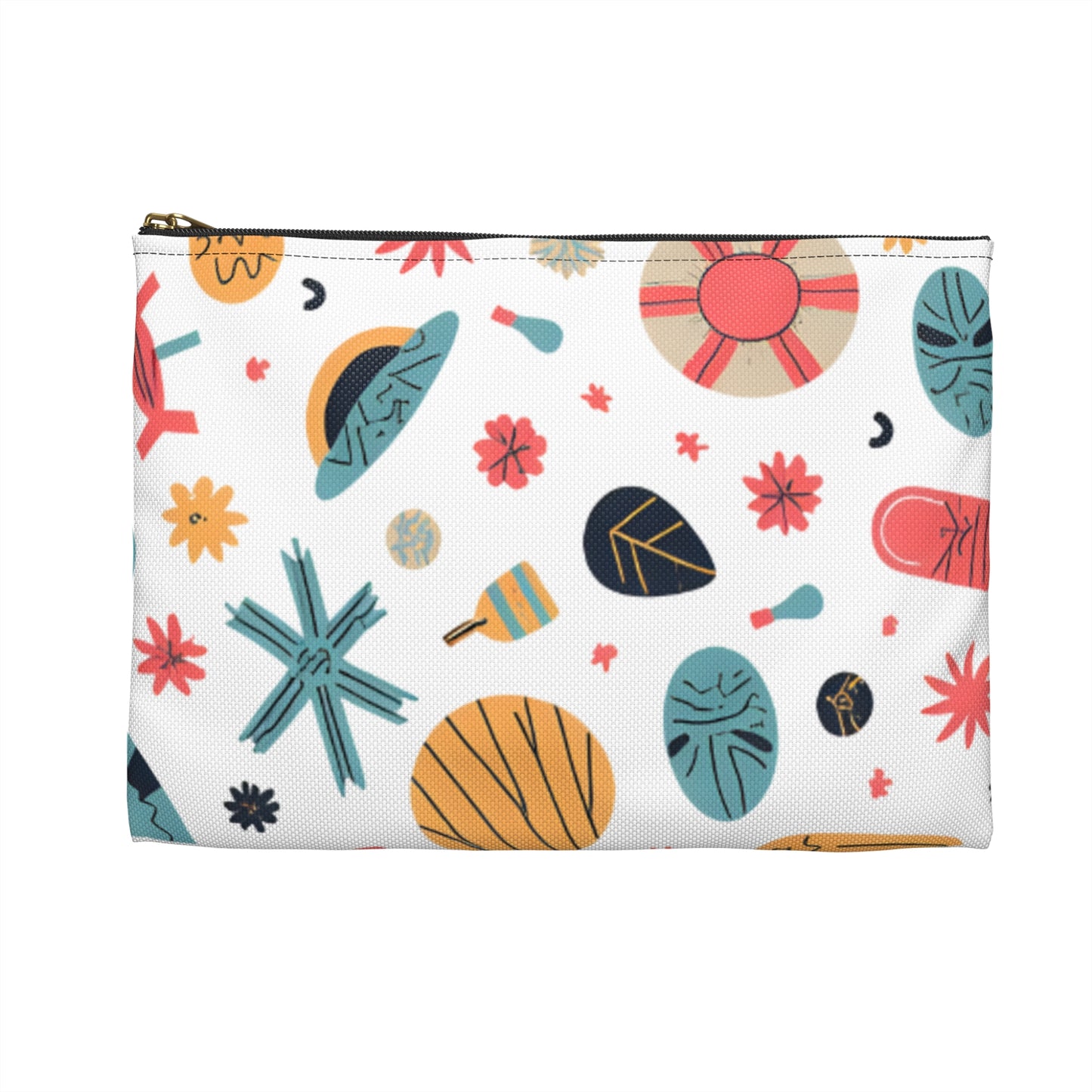 Floral Accessory Pouch