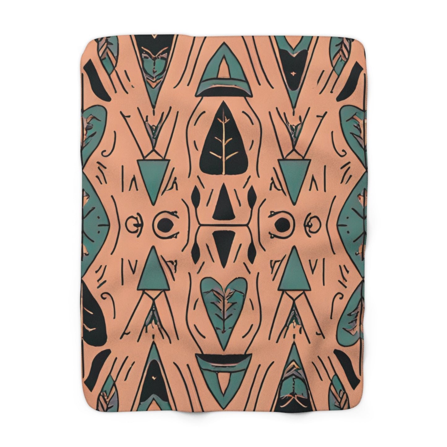 Stylish Sherpa Fleece Blanket