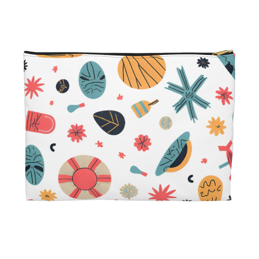Floral Accessory Pouch