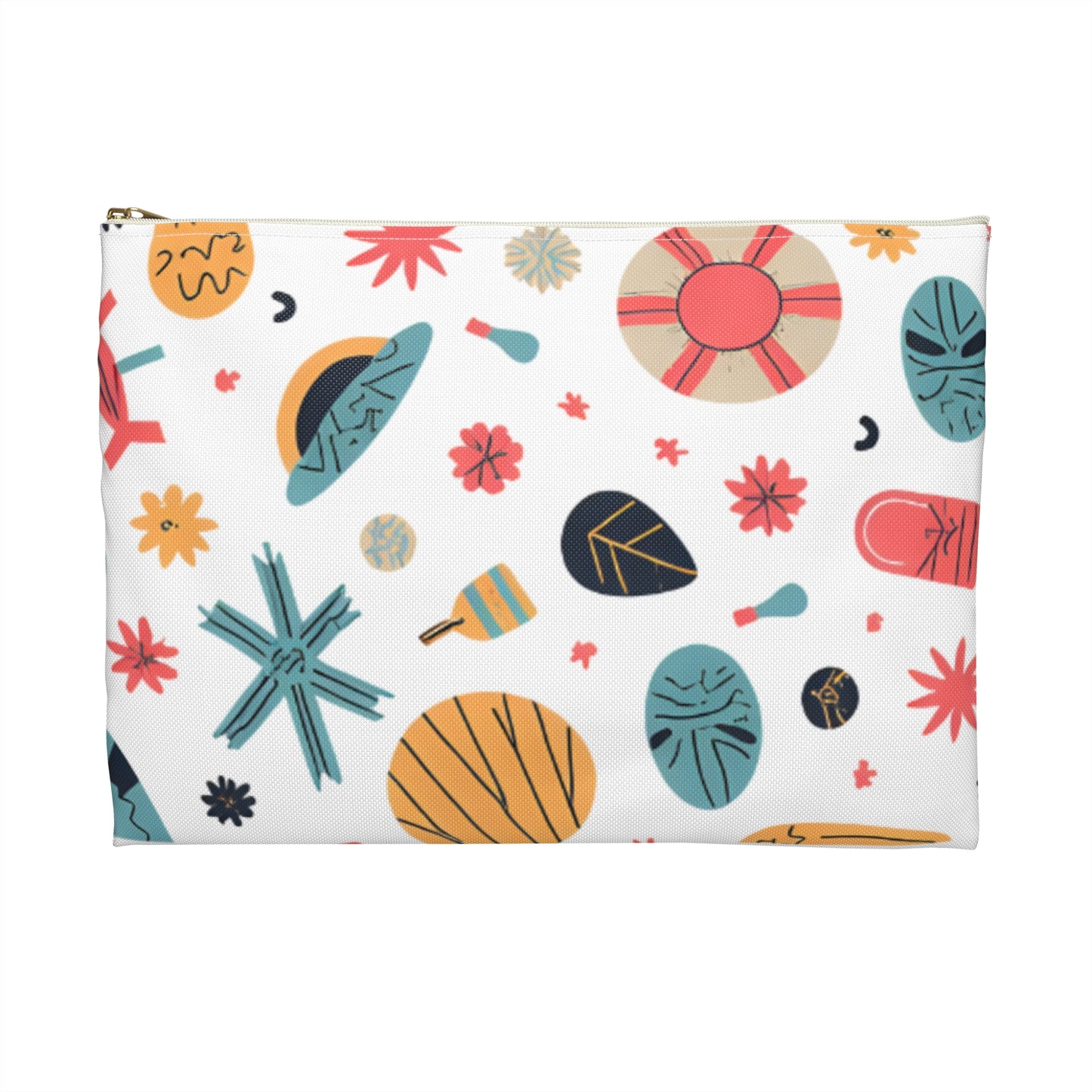 Floral Accessory Pouch