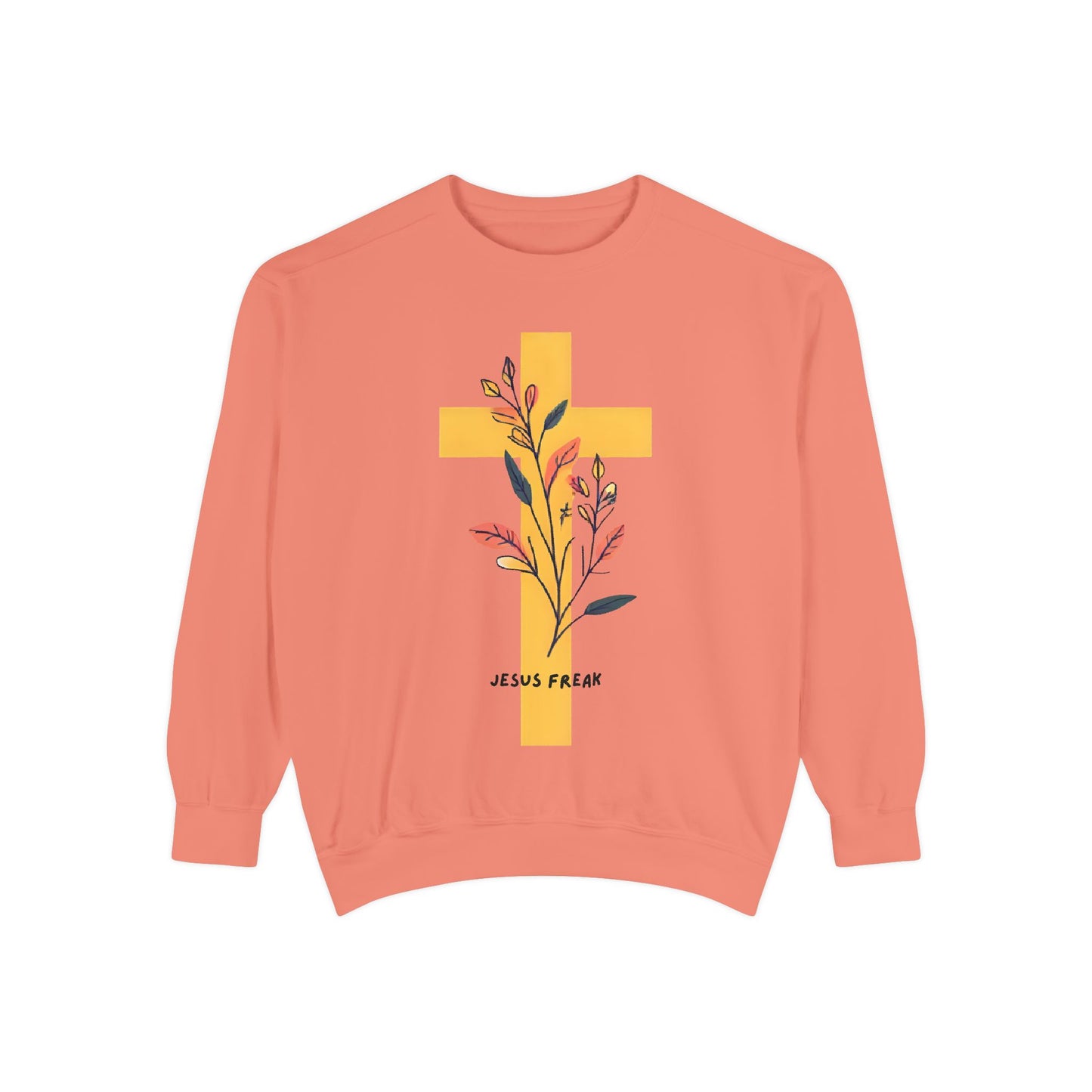 Jesus Freak Sweatshirt - Unisex Garment-Dyed