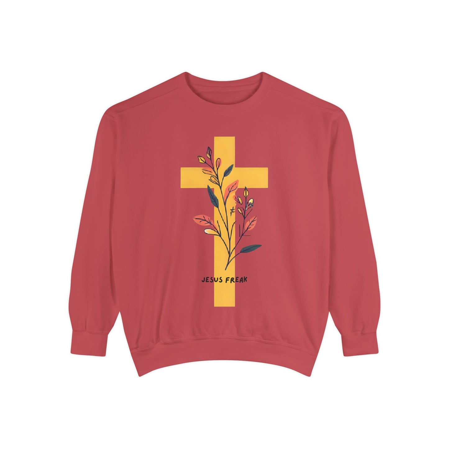 Jesus Freak Sweatshirt - Unisex Garment-Dyed
