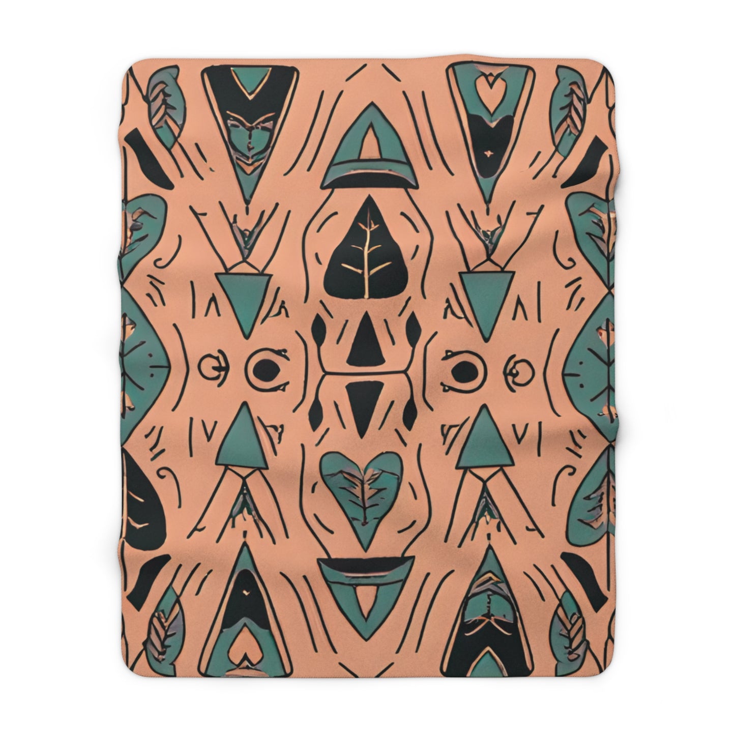 Stylish Sherpa Fleece Blanket